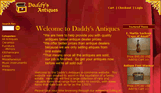 Daddy's Antiques Website